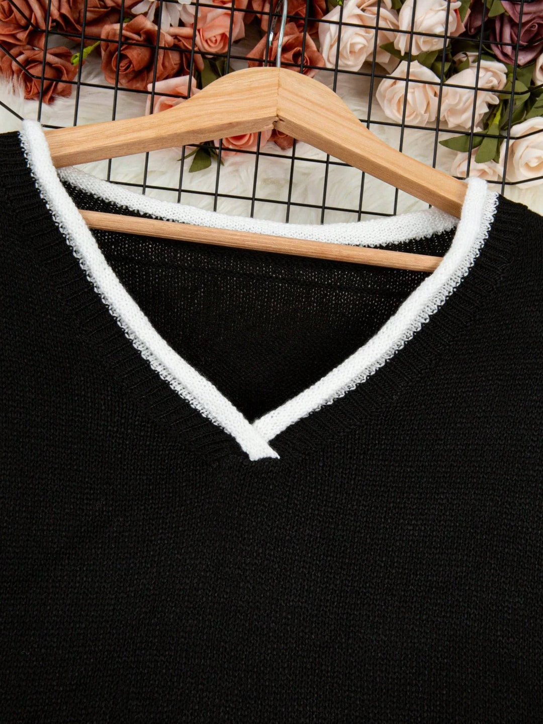 Mariana | Jersey Curvy Liso de Escote en V