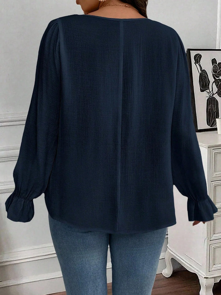 Vega | Camisa Curvy de Cuello Cuadrado