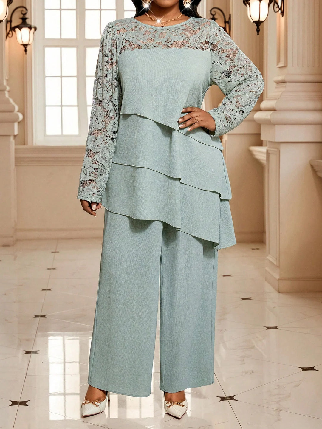 Reina | Conjunto Curvy Blanco de Dos Piezas