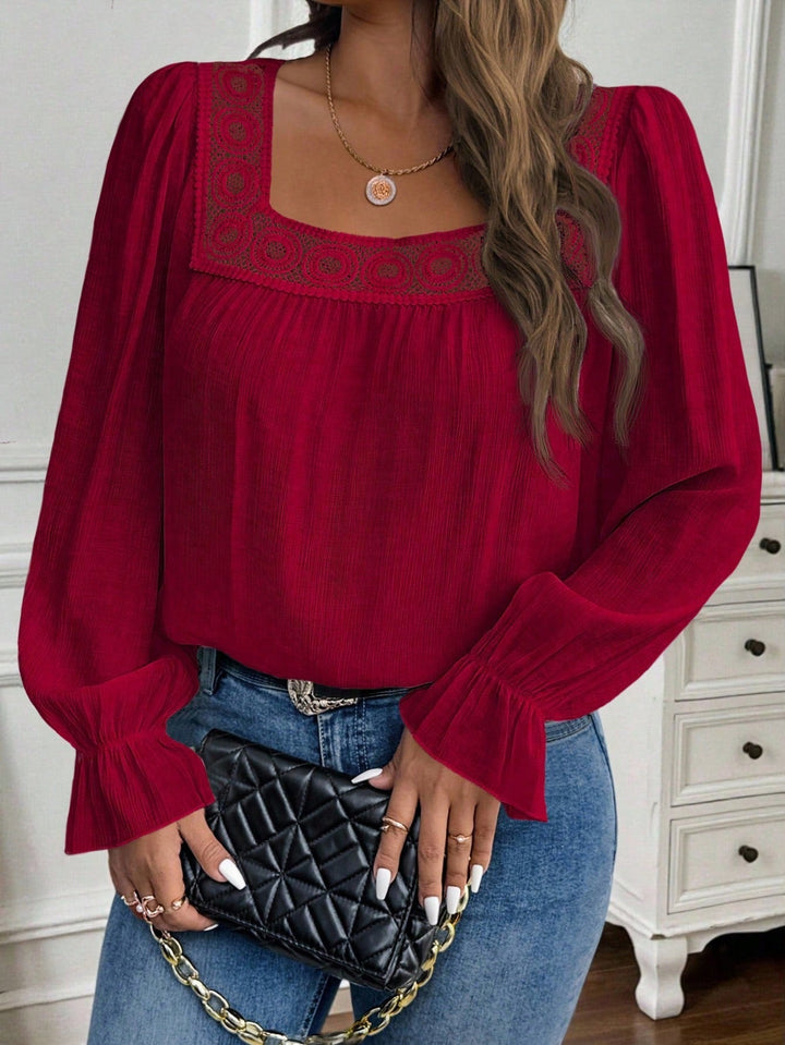 Vega | Camisa Curvy de Cuello Cuadrado