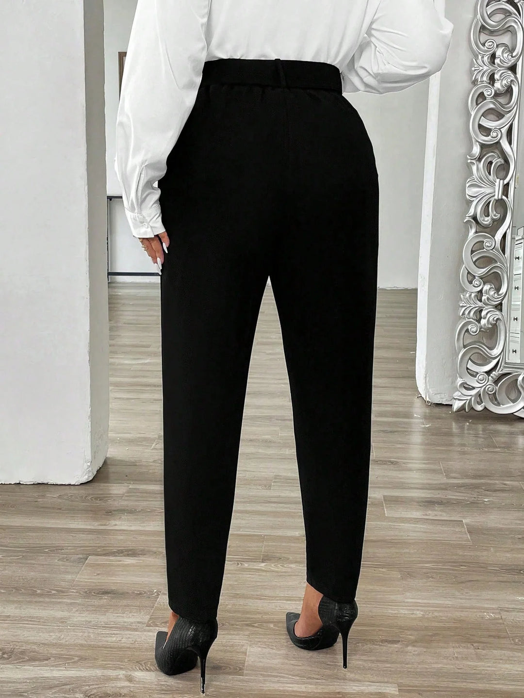 Milagros | Pantalón Curvy Casual Liso