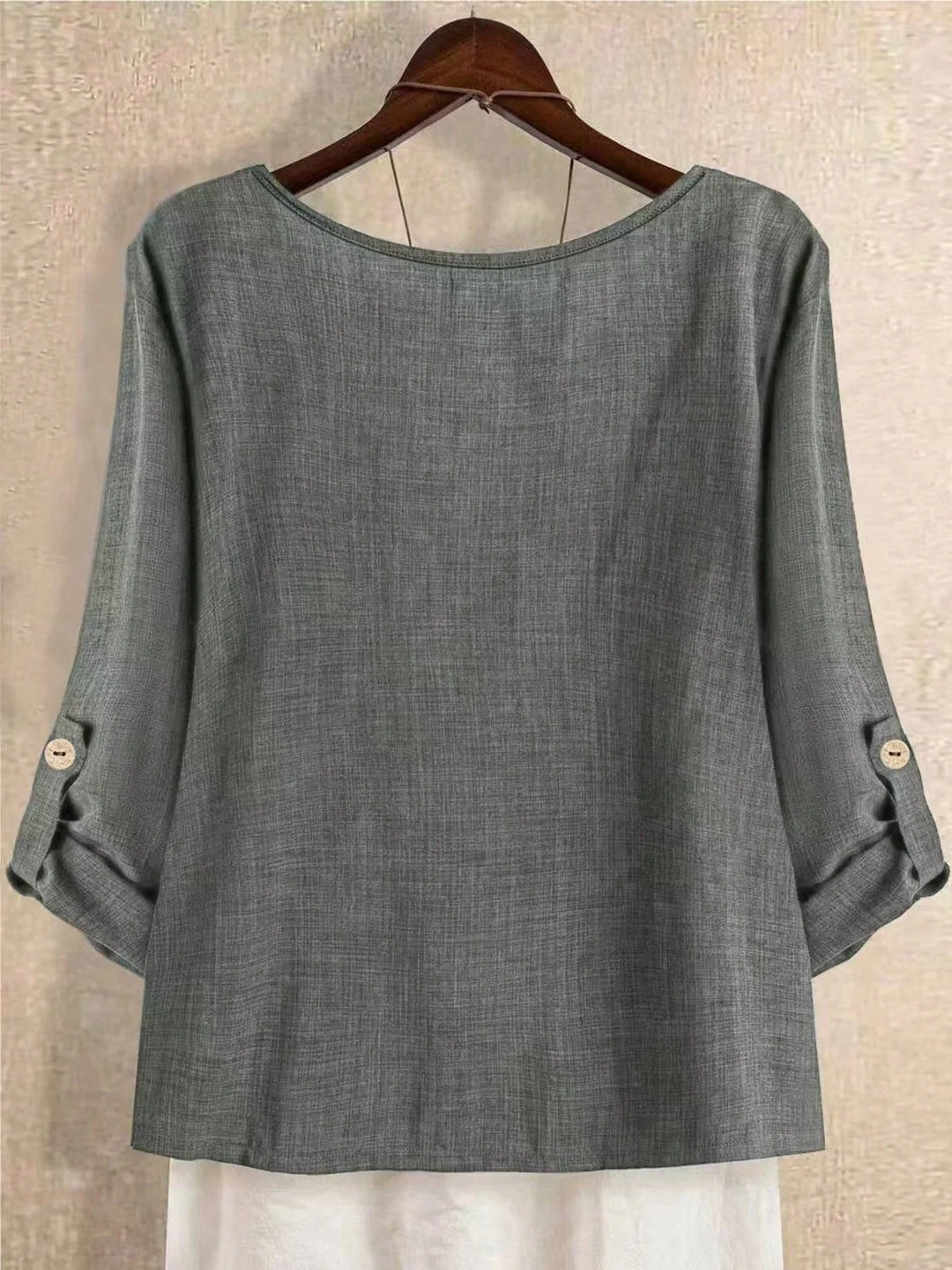 Carola | Camisa Curvy Asimétrica con Lazo