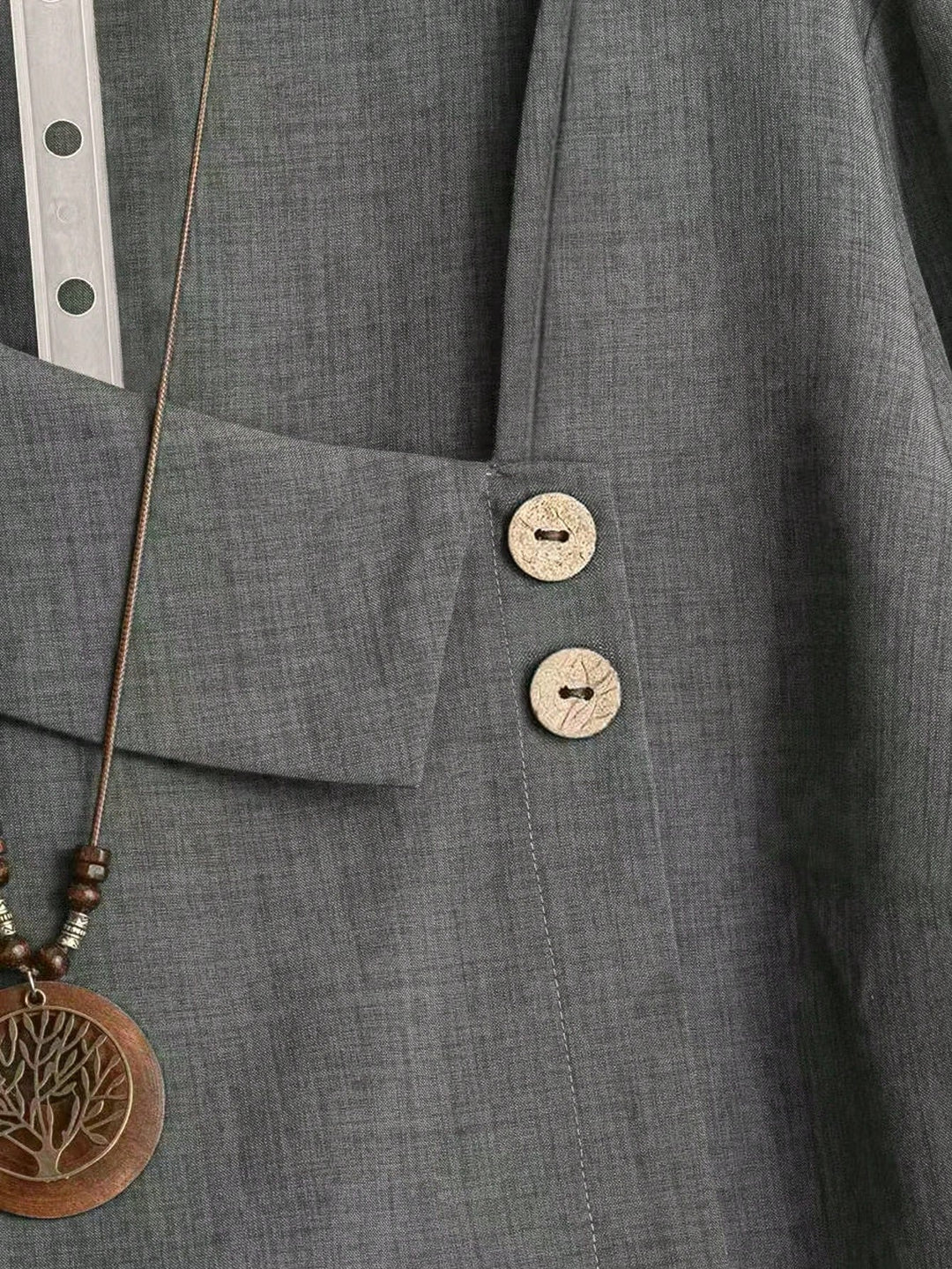 Carola | Camisa Curvy Asimétrica con Lazo