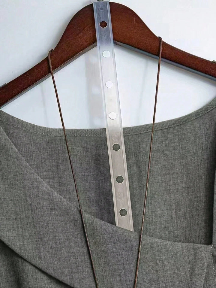 Carola | Camisa Curvy Asimétrica con Lazo