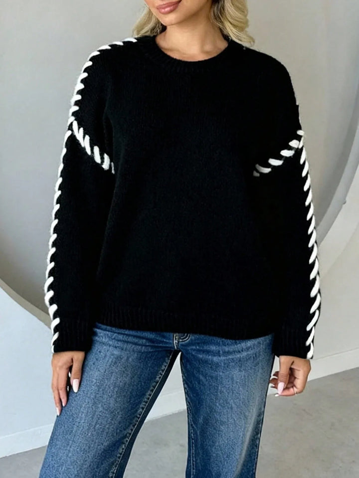 Rosa | Jersey Curvy de Punto Trenzado