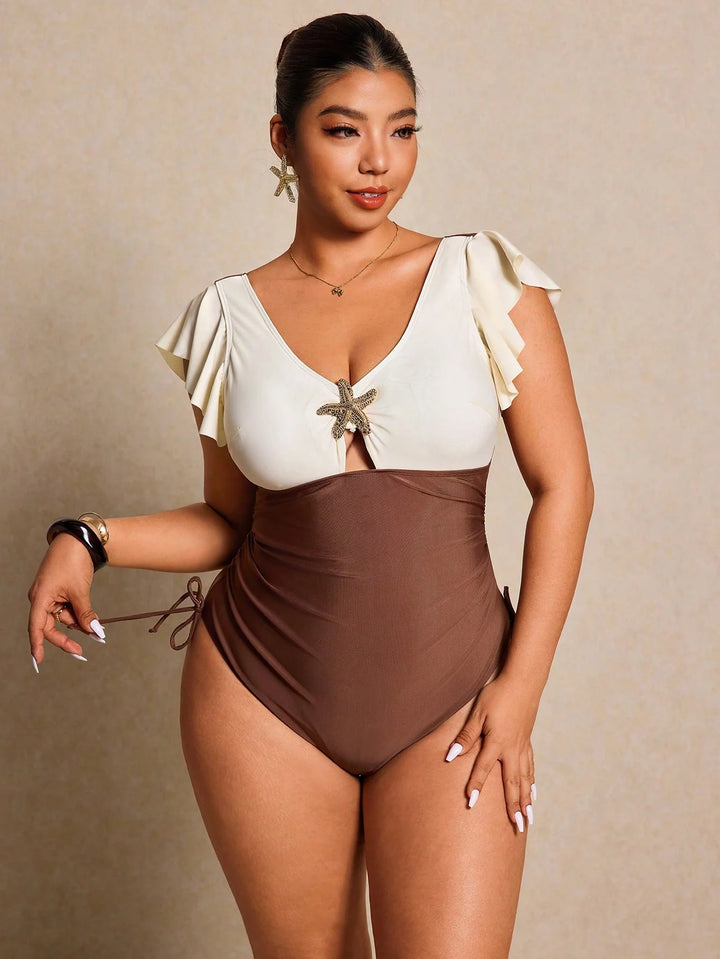 Teodora | Bañador Curvy de Estrella de Mar