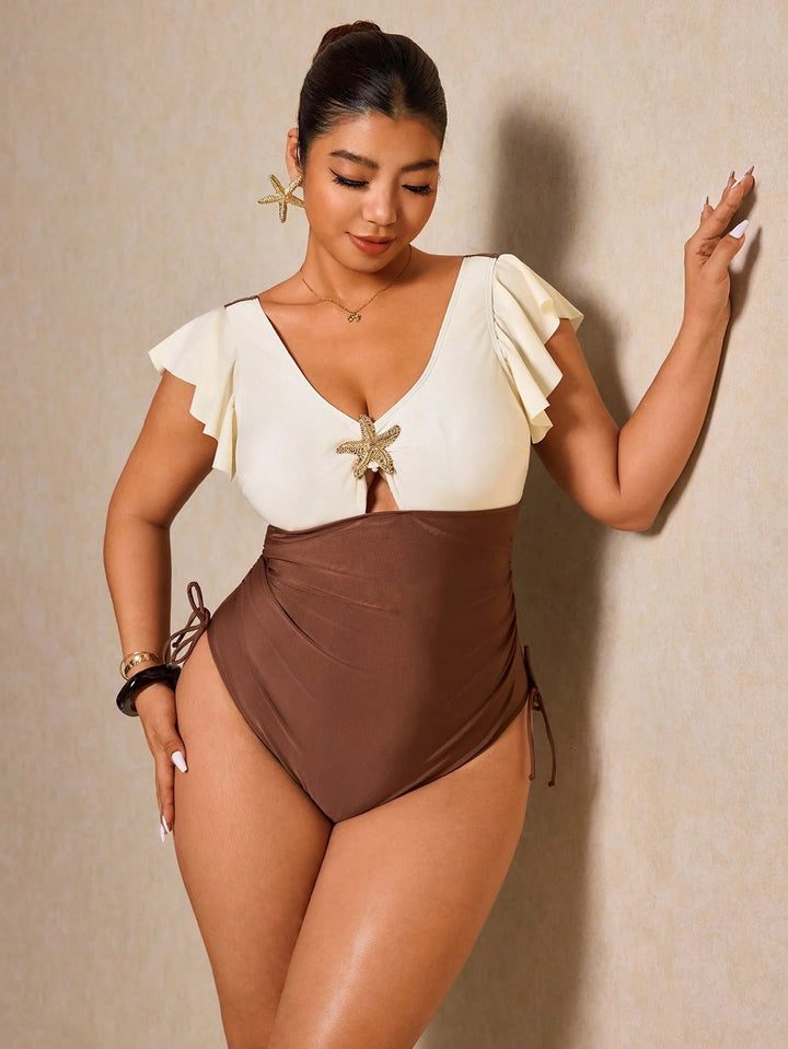 Teodora | Bañador Curvy de Estrella de Mar