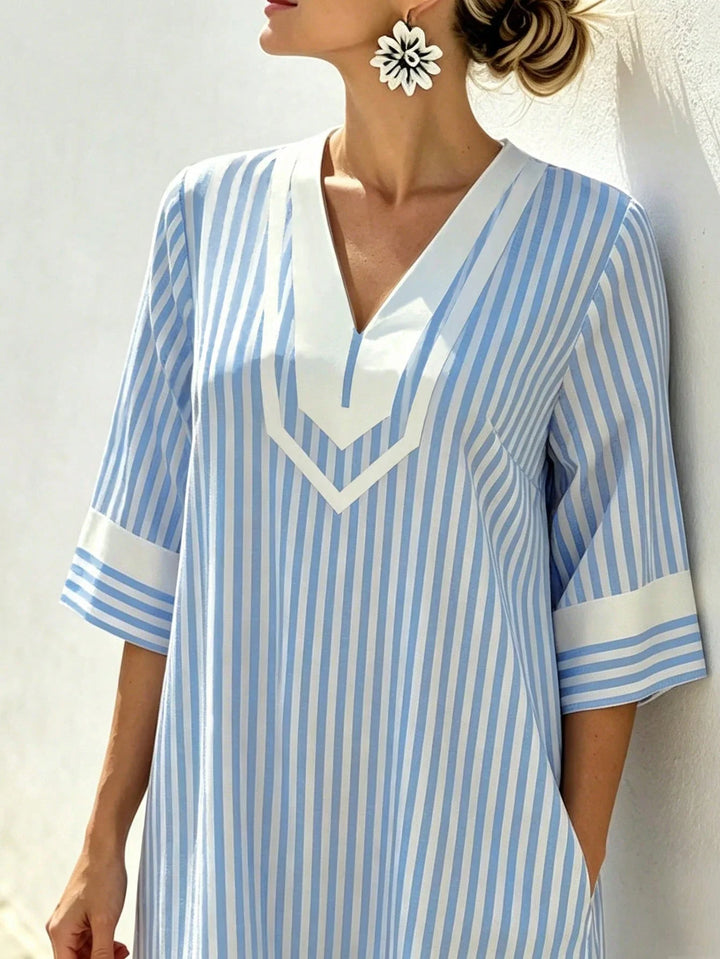 Paula | Vestido Curvy de Verano con Escote en V