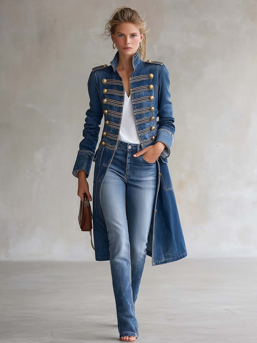 Hortense | Abrigo Vaquero Militar