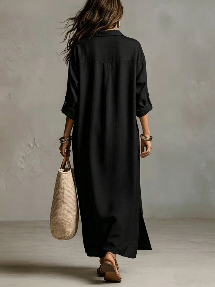 Tina | Vestido Maxi de Invierno