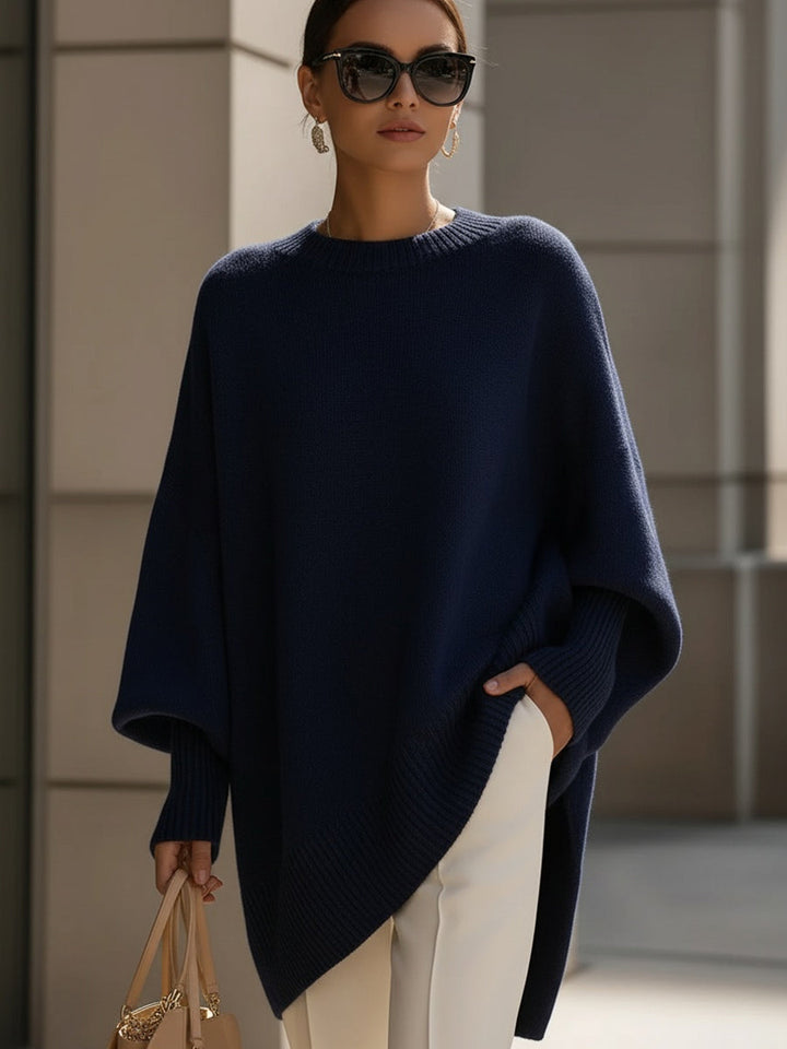 Jennifer | Jersey Oversize de Cuello Amplio