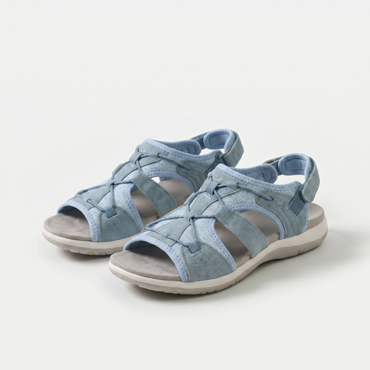 Mary | Sandalias con Cordones Elásticos