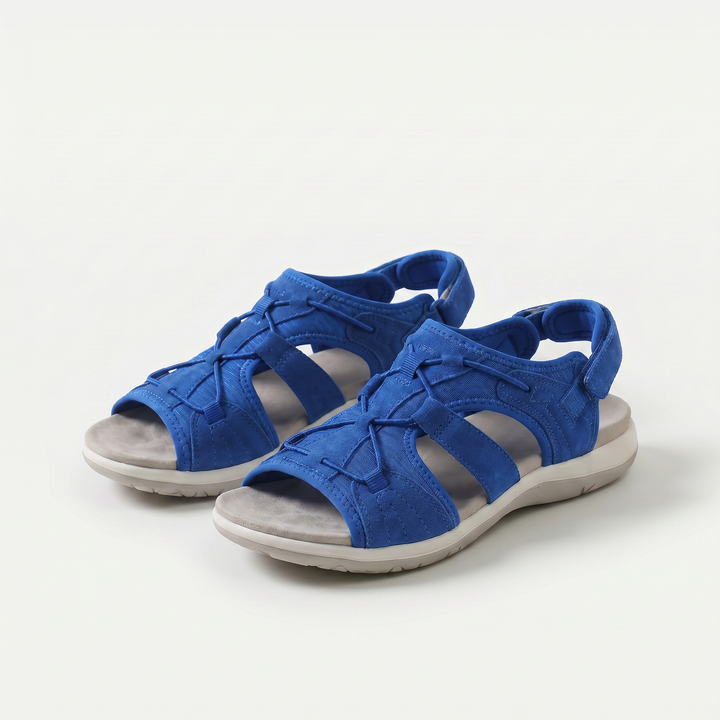 Mary | Sandalias con Cordones Elásticos