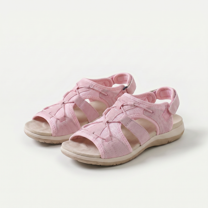 Mary | Sandalias con Cordones Elásticos