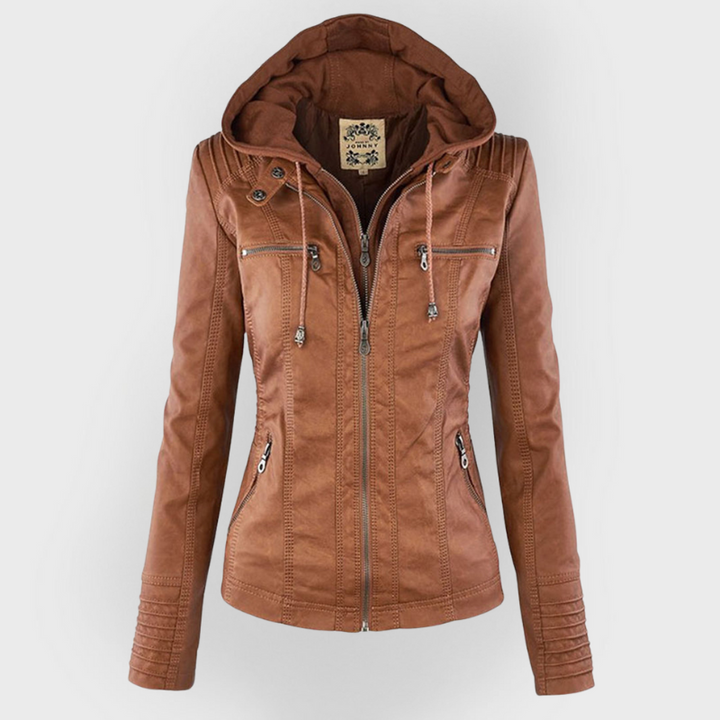 Chaqueta de Cuero Renata