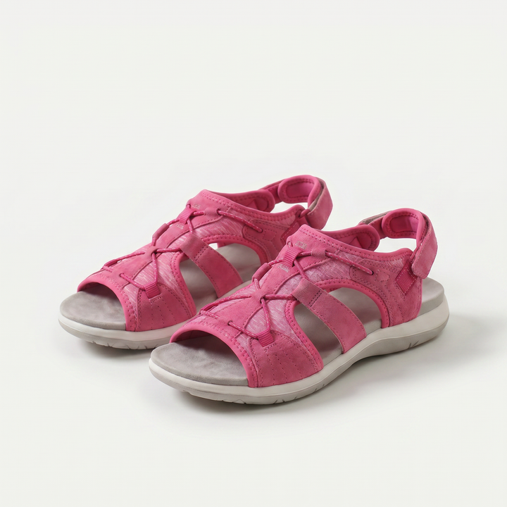 Mary | Sandalias con Cordones Elásticos