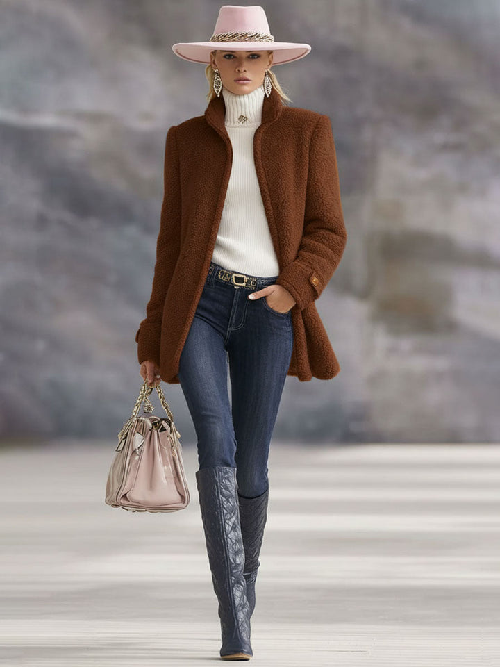 Rosalía | Chaqueta Polar Rosa