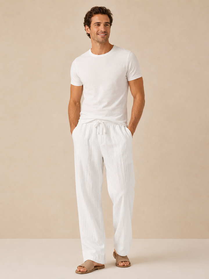 Relaxed Linen Pants