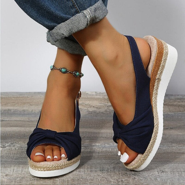 Sandalias Cómodas de Punta Abierta