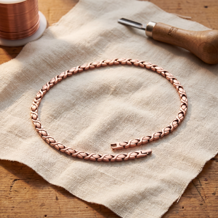 Splice | Collar de Cobre con Eslabones