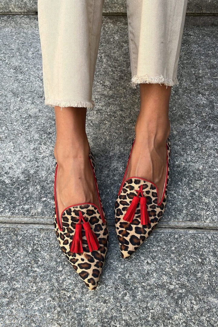 Gema | Mocasines Safari de Leopardo