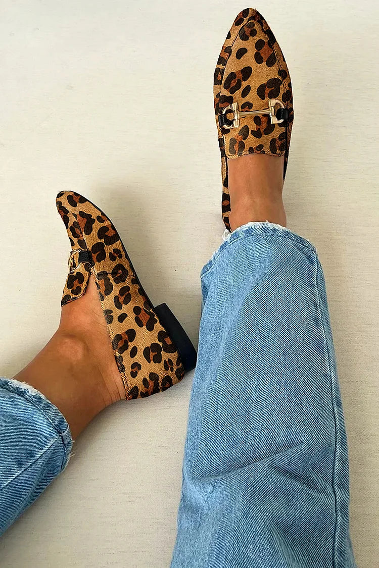 Julia | Mocasines de Leopardo