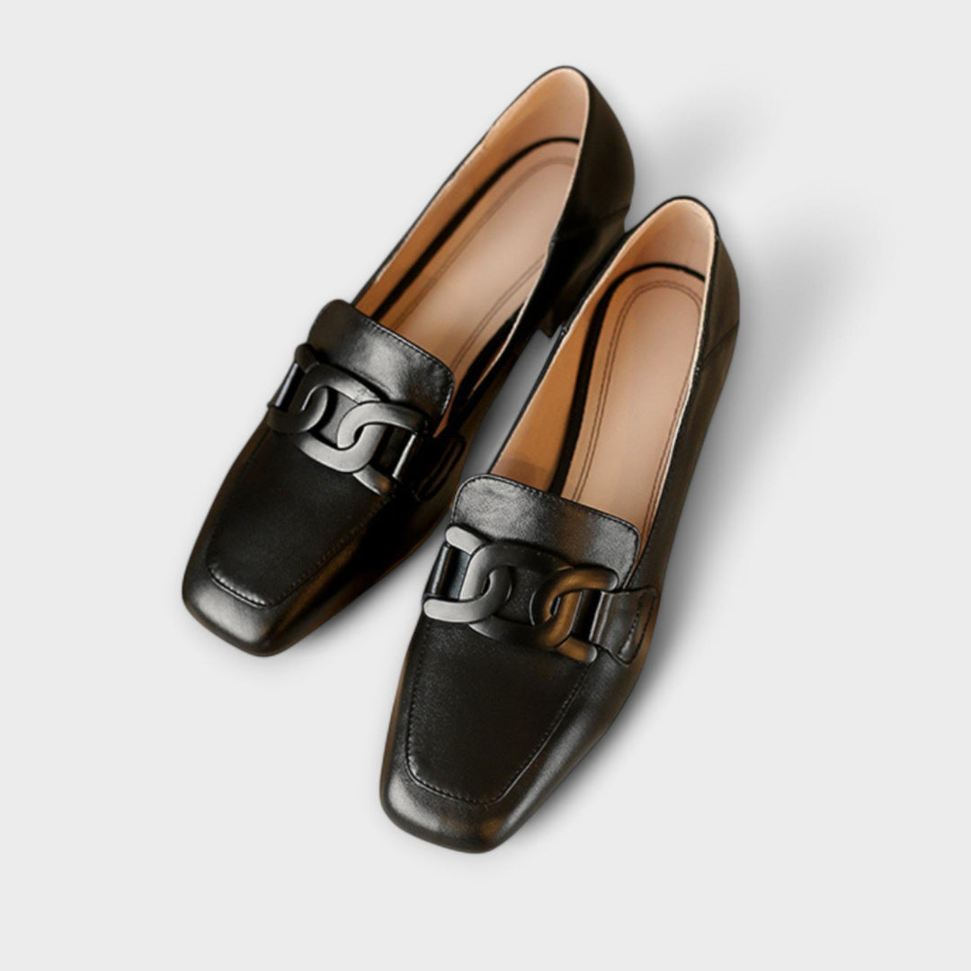 Mónica | Zapatillas de Casa de Cuero