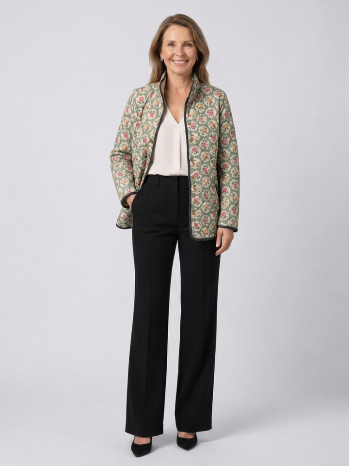 Amélie | Chaqueta Acolchada Floral