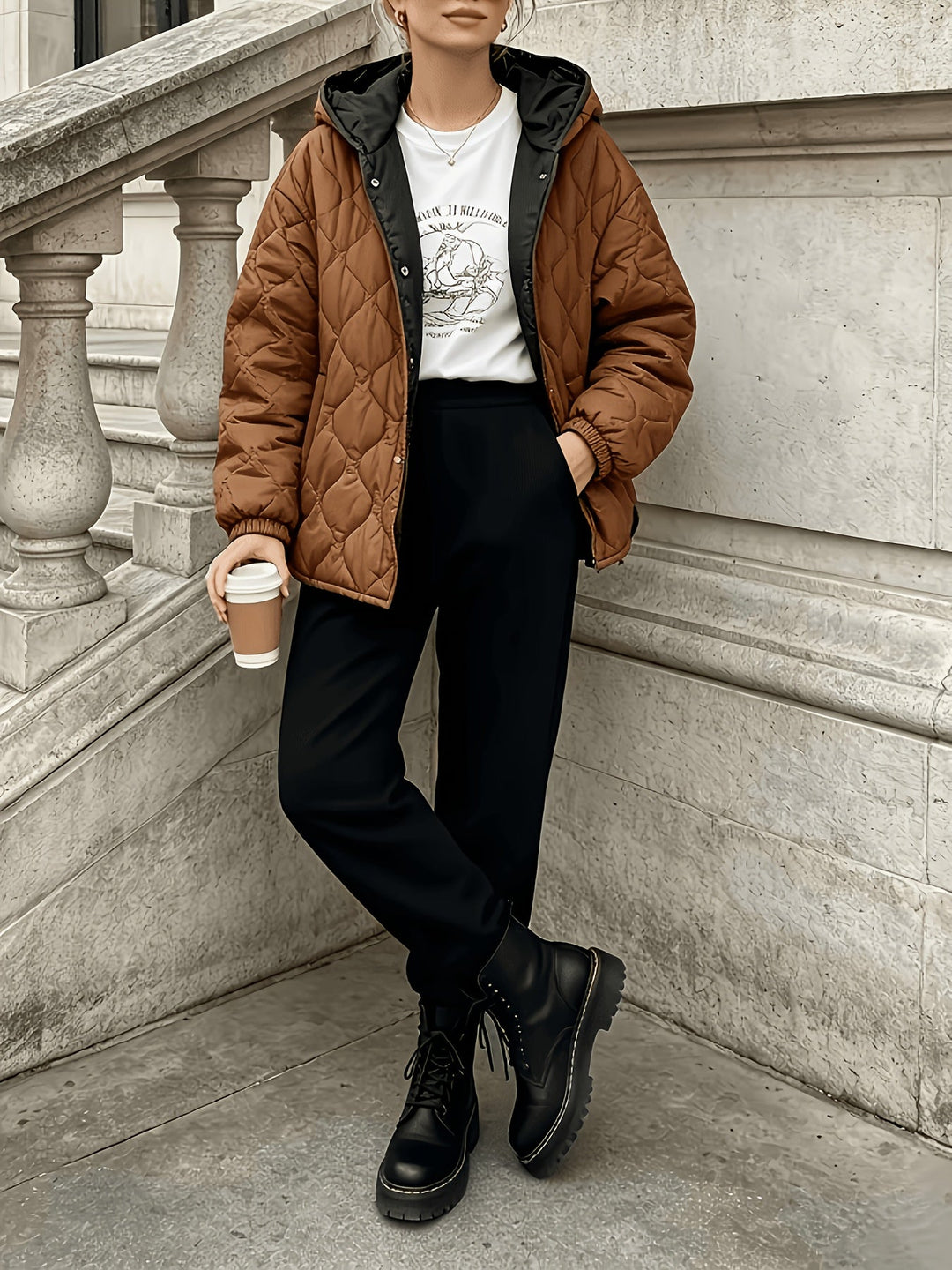 Idora | Chaqueta Acolchada con Capucha
