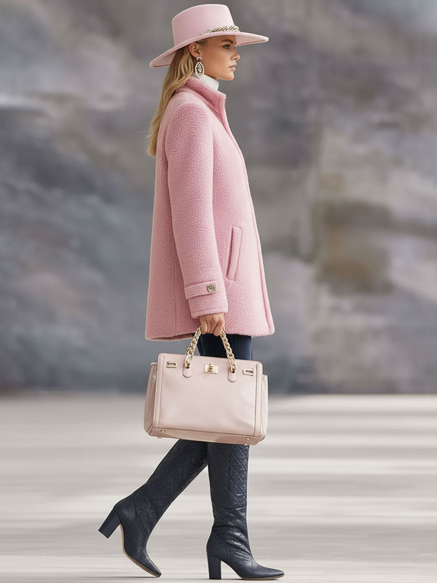 Rosalía | Chaqueta Polar Rosa