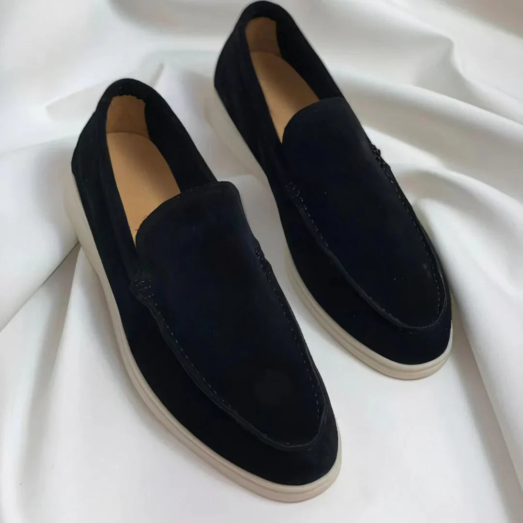 Loafers elegantes de gamuza