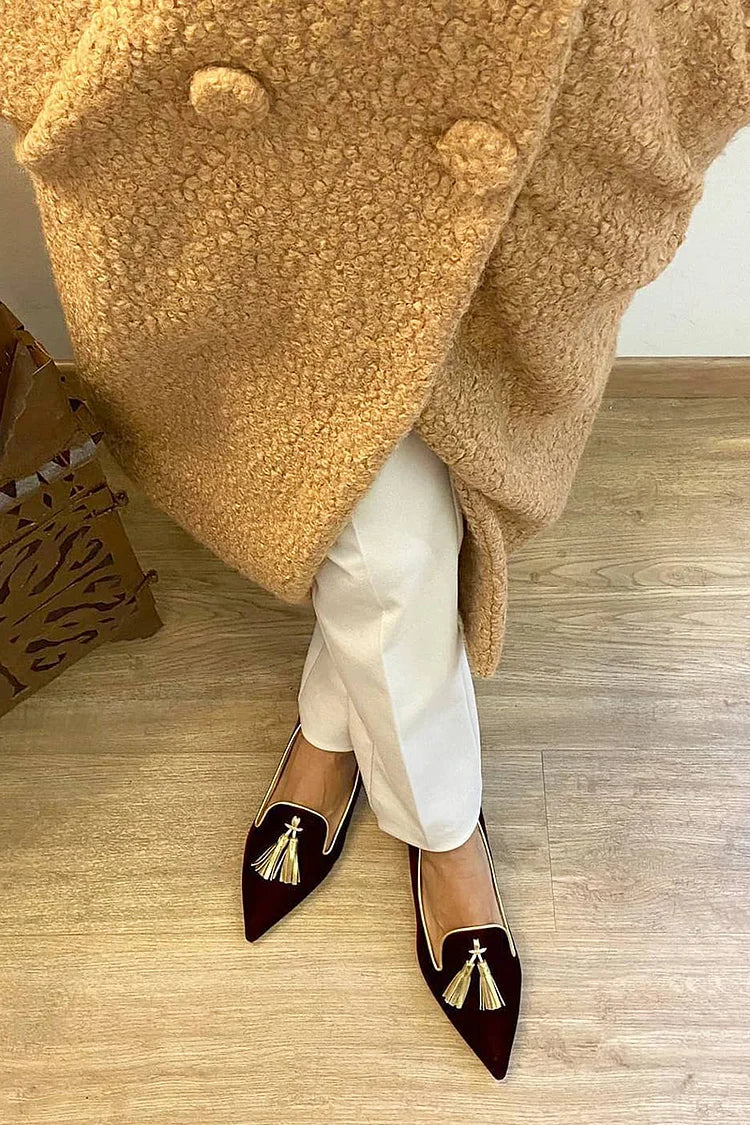Paloma | Mocasines Boho con Flecos