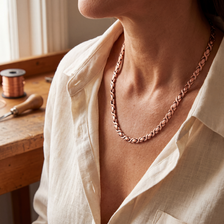 Splice | Collar de Cobre con Eslabones