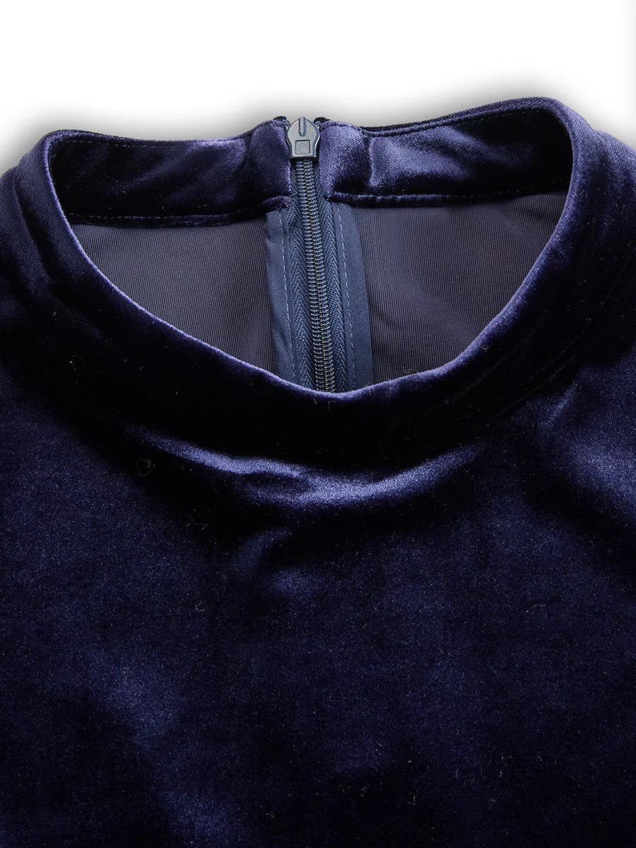 Luciana Vestido de Terciopelo