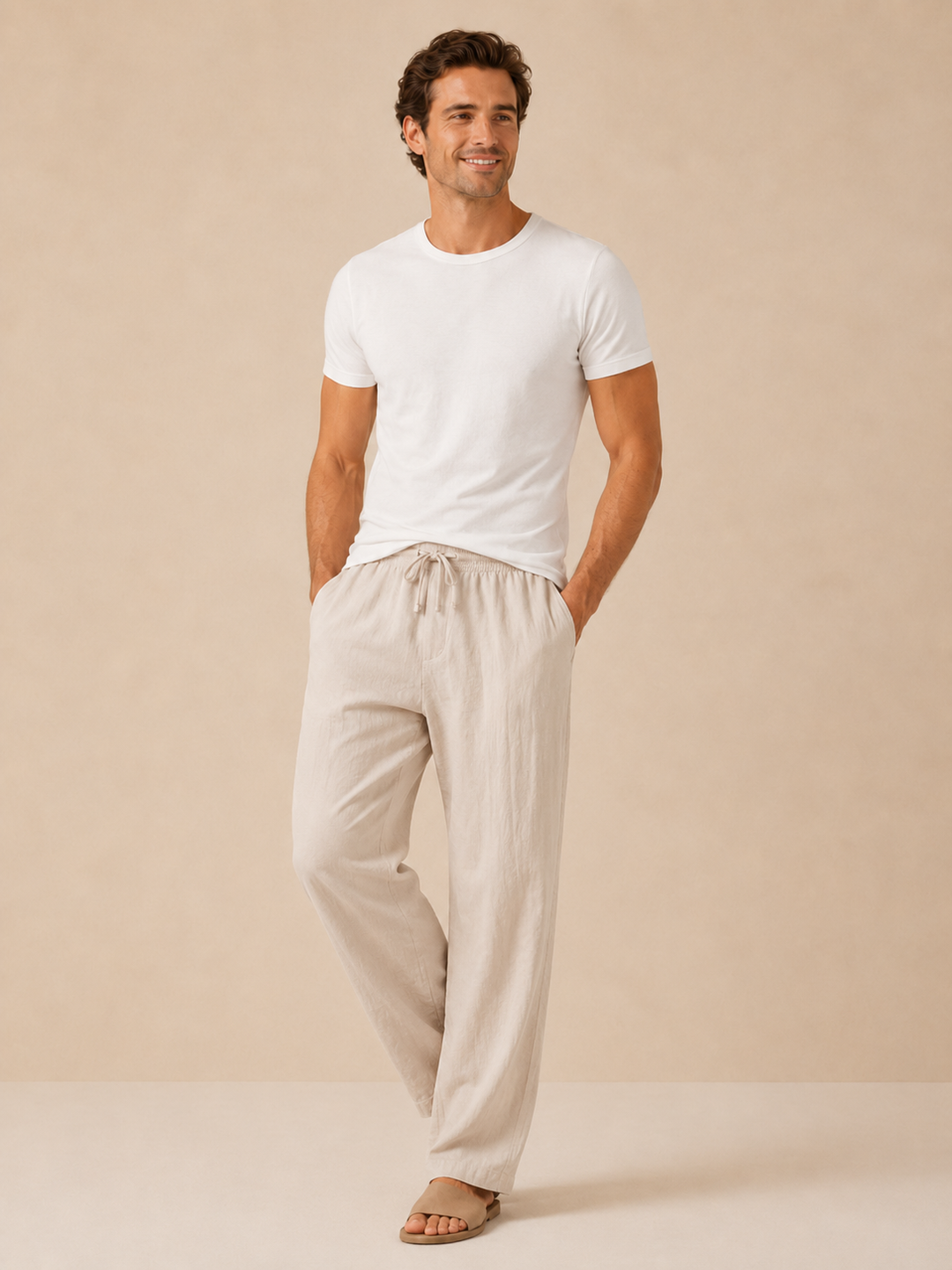 Relaxed Linen Pants