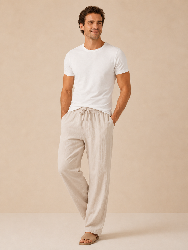 Relaxed Linen Pants