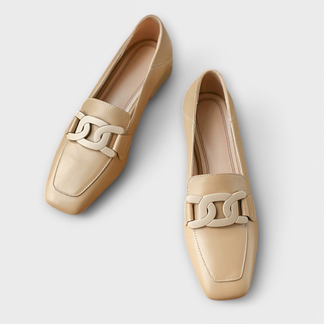 Mónica | Zapatillas de Casa de Cuero