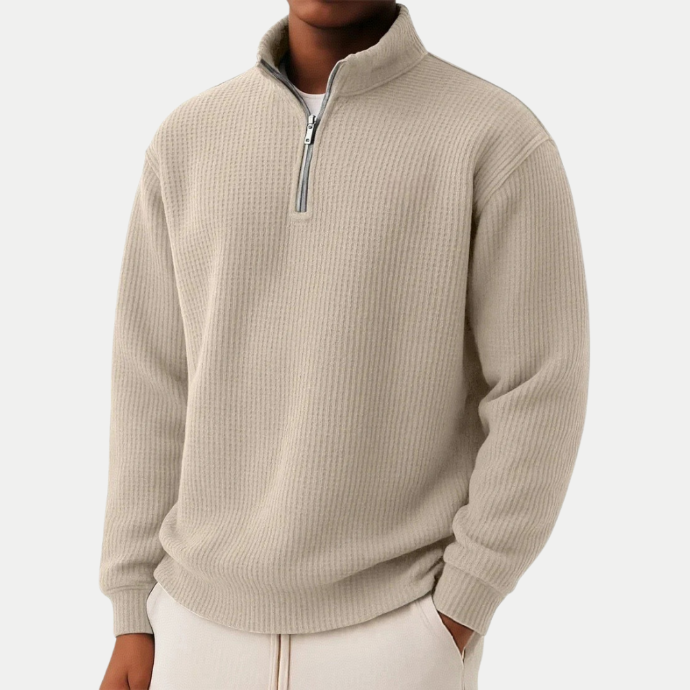 Jersey de Punto con Cremallera