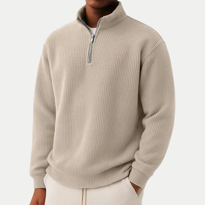 Jersey de Punto con Cremallera