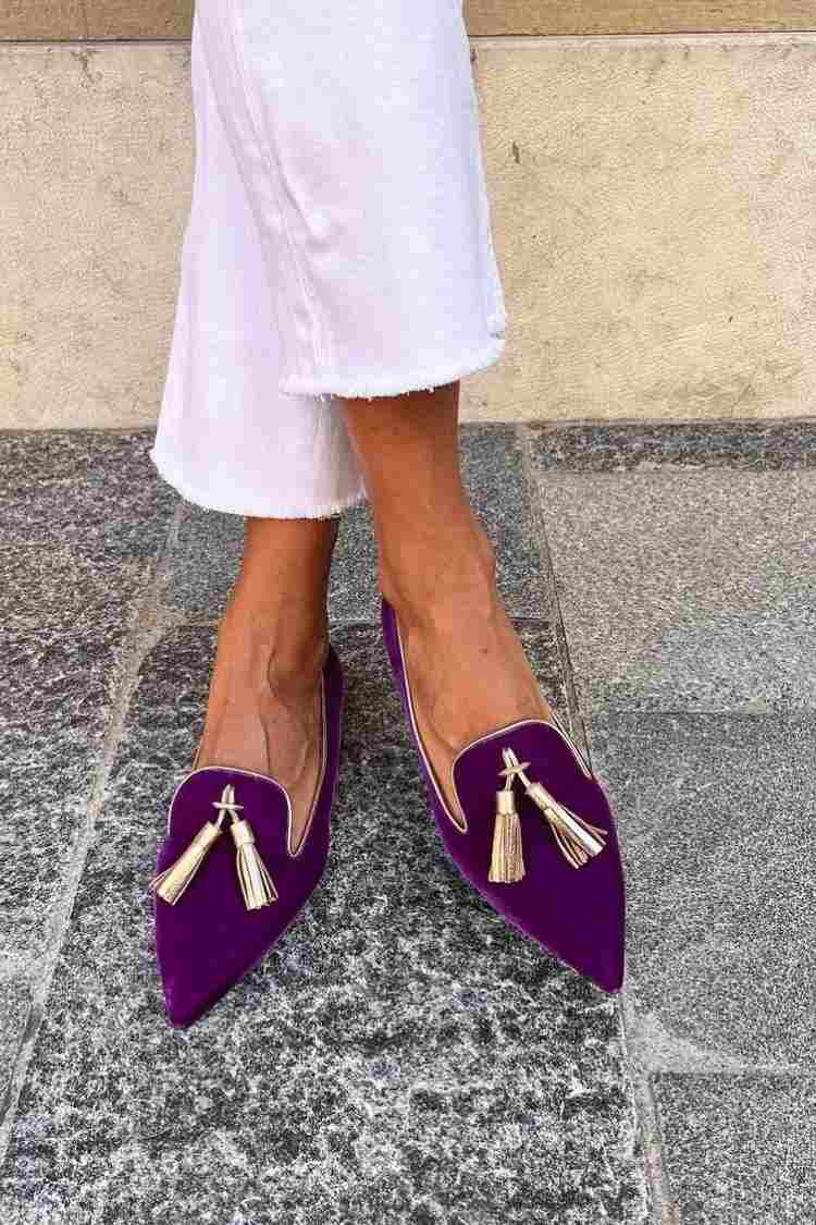 Paloma | Mocasines Boho con Flecos