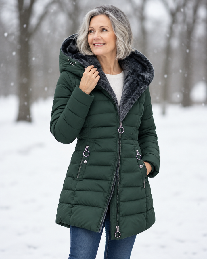 Marga | Chaqueta Acolchada con Capucha