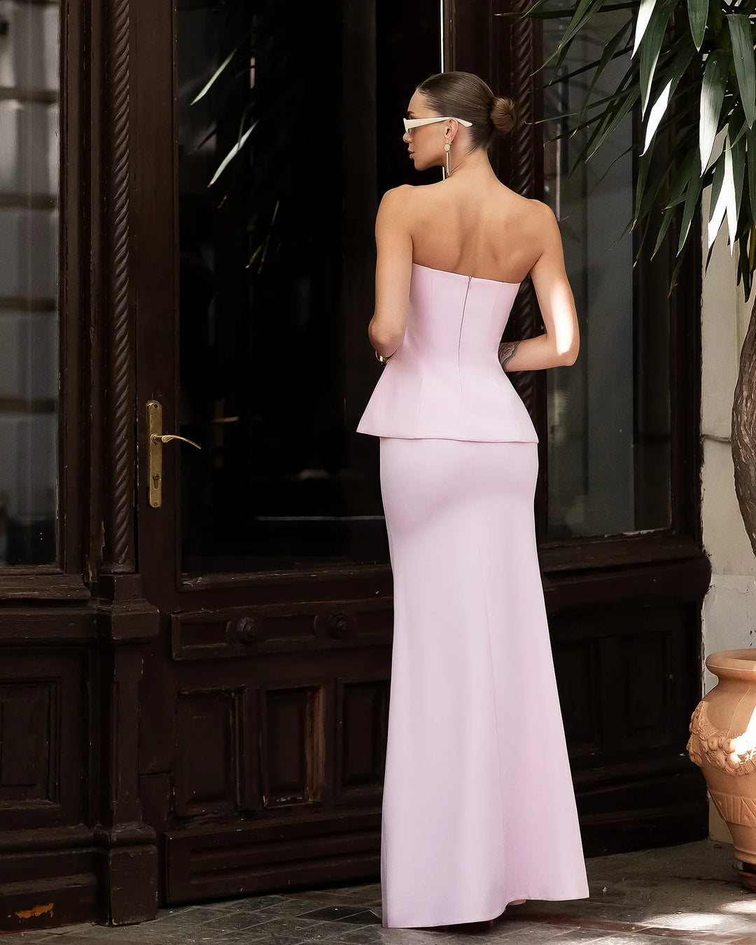 Serenza Pink Maxi Dress