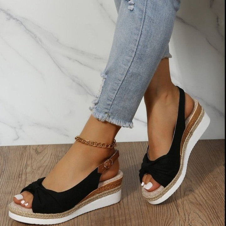 Sandalias Cómodas de Punta Abierta