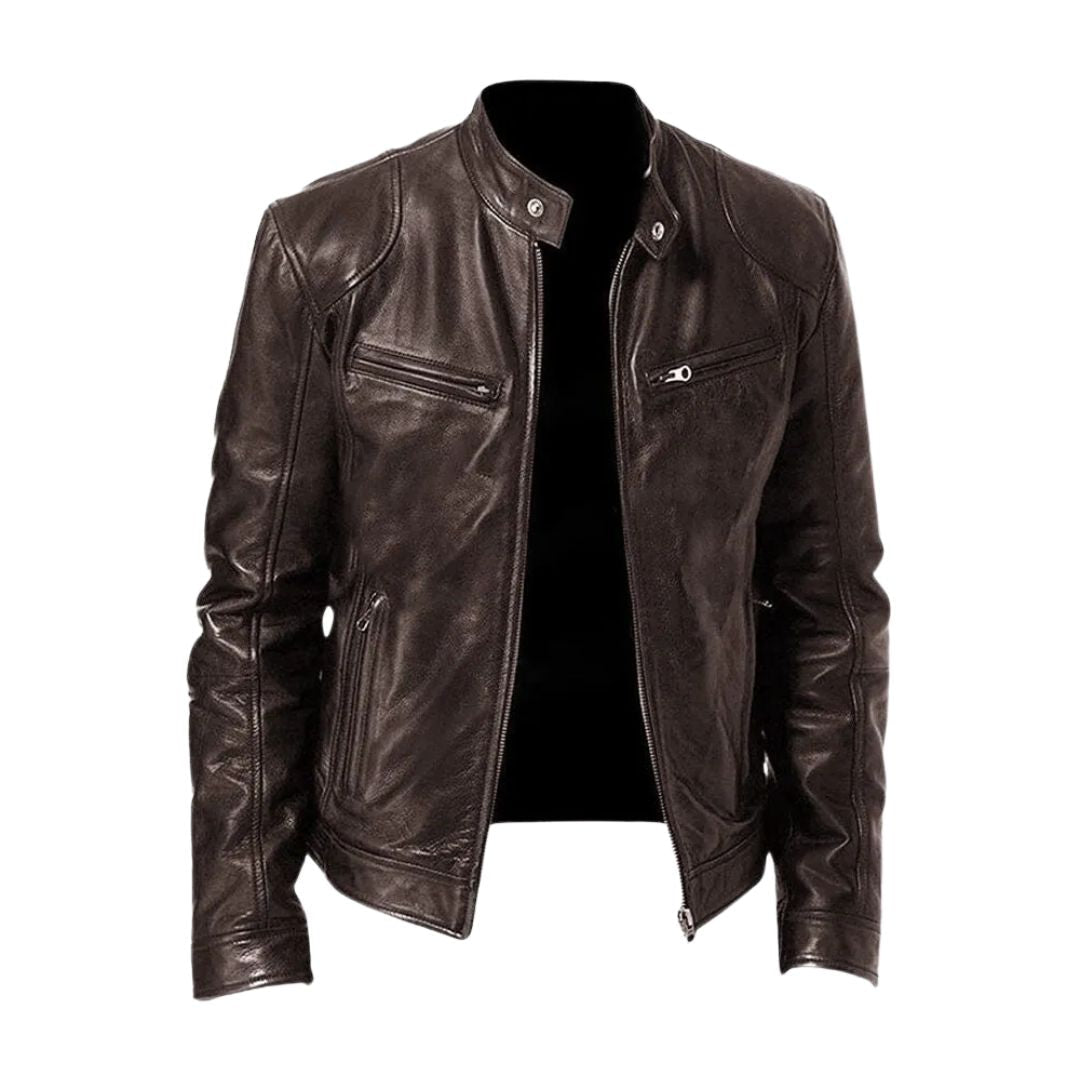 Pieter | Chaqueta Casual de Cuero