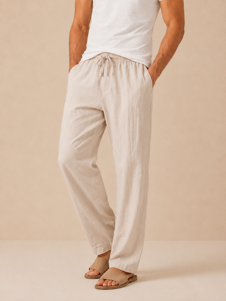 Relaxed Linen Pants