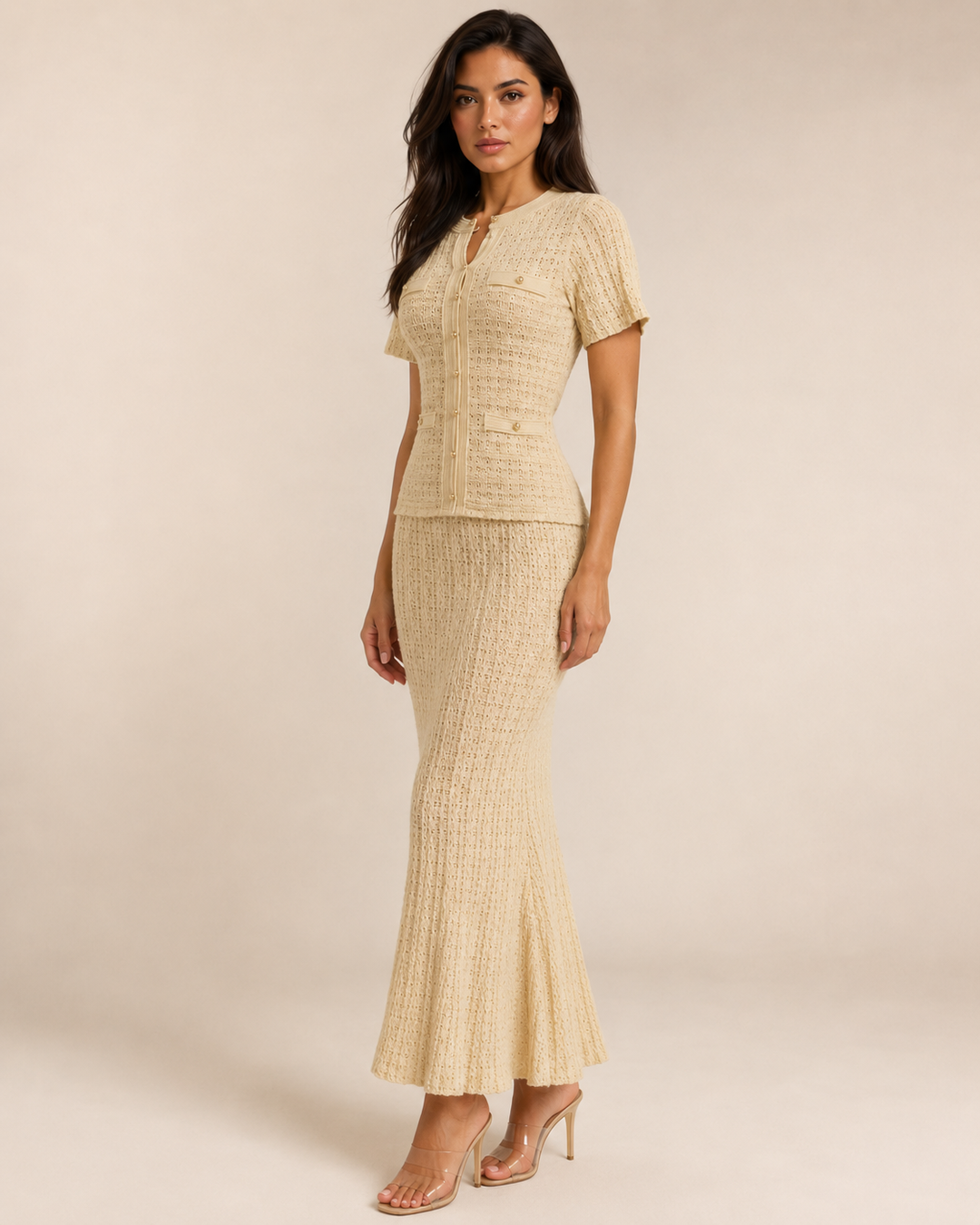 Amélie Knit Midi Dress
