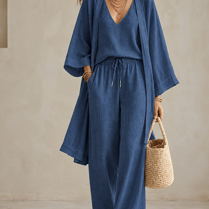 Rosanne | Conjunto de Otoño de 3 Piezas