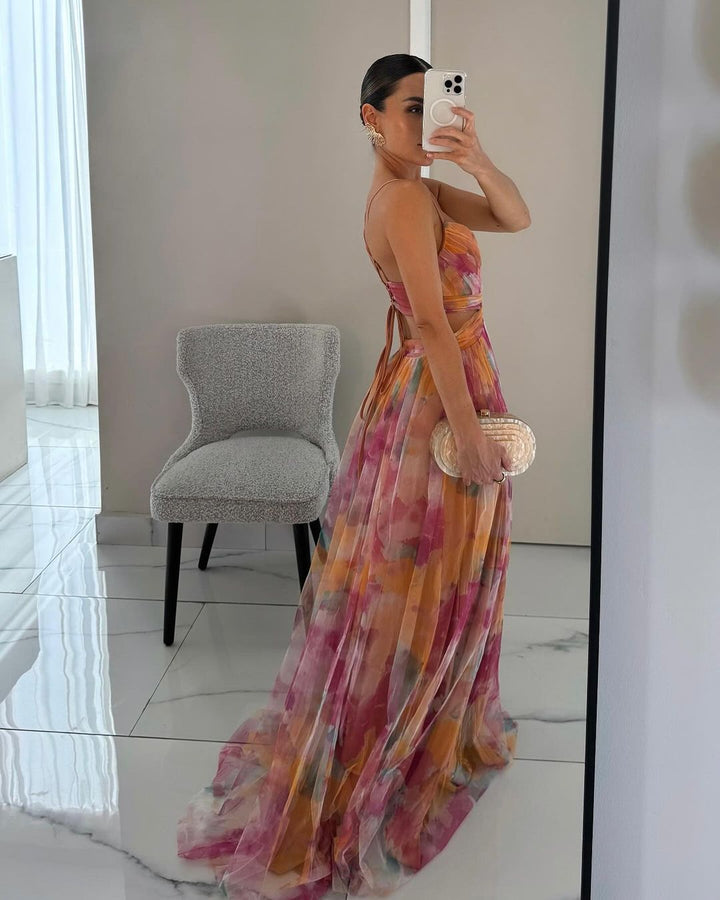 Giselle – El Maxi Vestido Floral que Resalta tu Belleza Natural