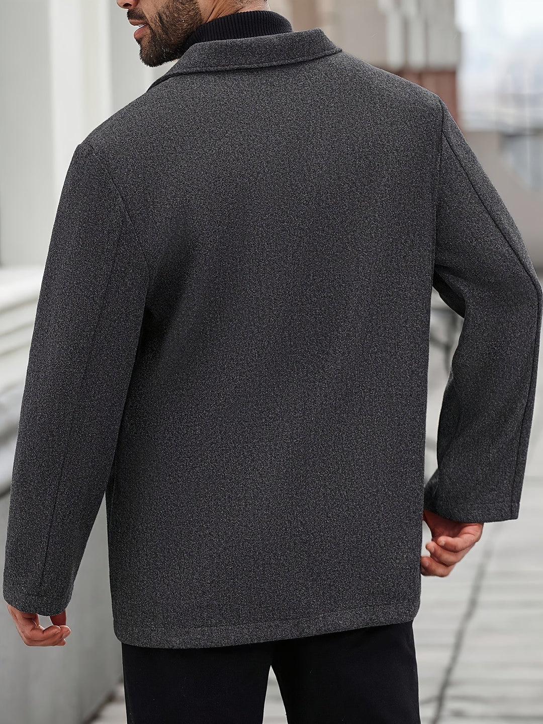 Krijn | Abrigo de Espiga para Hombre