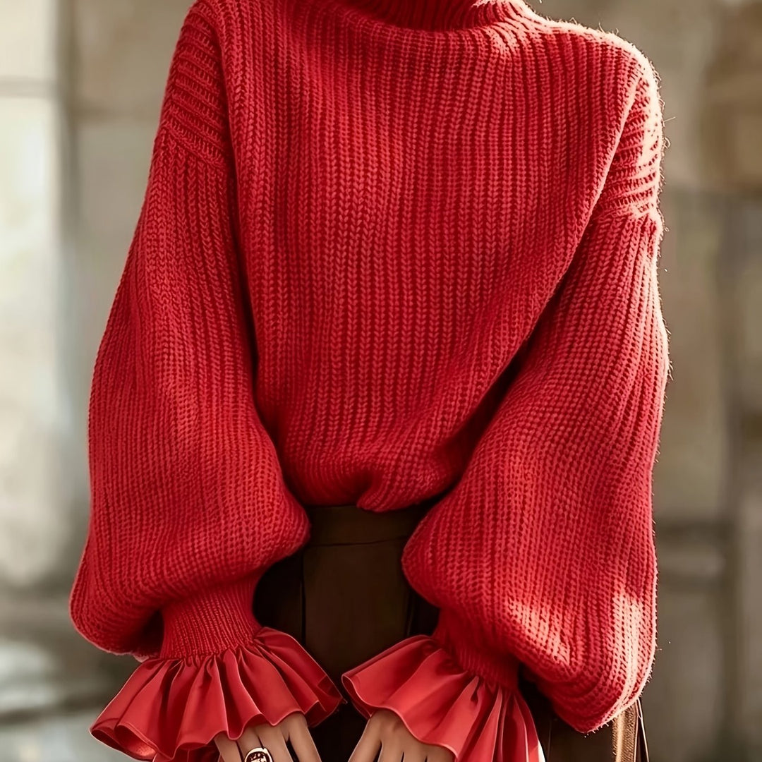 Rosa | Jersey de Cuello Alto